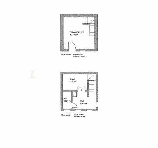 Moradia T1 para Venda em Conceição e Cabanas de Tavira Planta 1