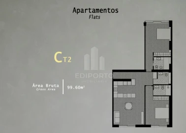 Apartamento T2 para Venda em Cedofeita, Santo Ildefonso, Sé, Miragaia, São Nicolau e Vitória