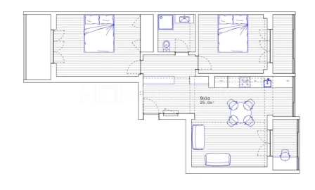 Apartamento T2 para Arrendamento em Águas Livres