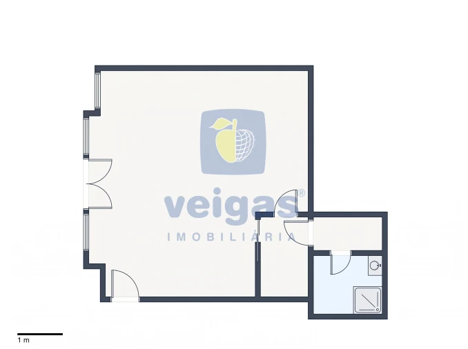 Apartamento T1 para Venda em Peniche Planta 3