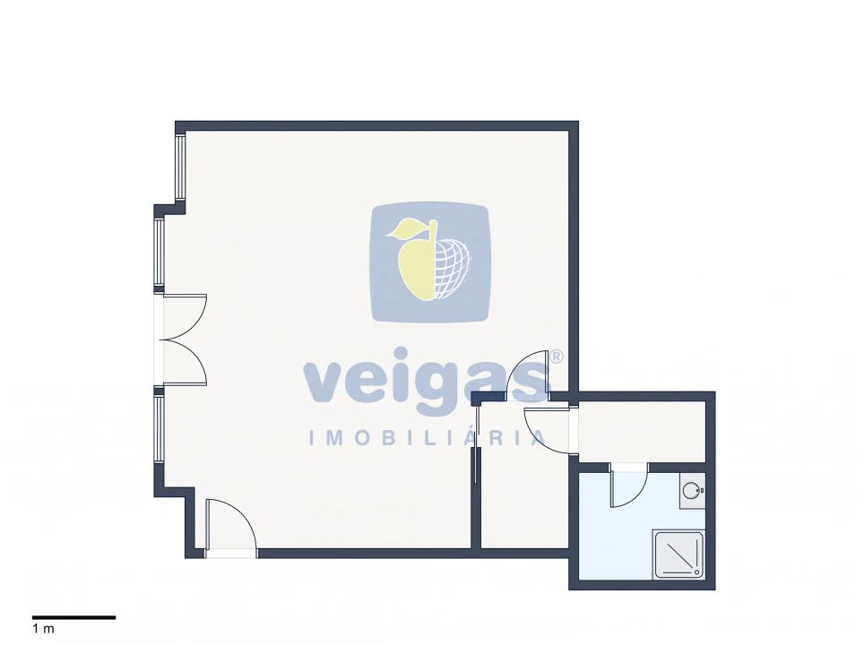 Apartamento T1 para Venda em Peniche Planta 3
