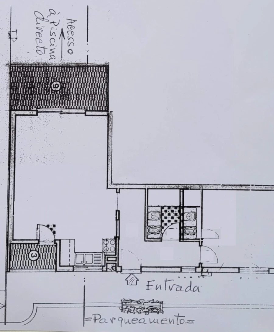 Apartamento T1 para Venda em Albufeira e Olhos de Água Planta 1