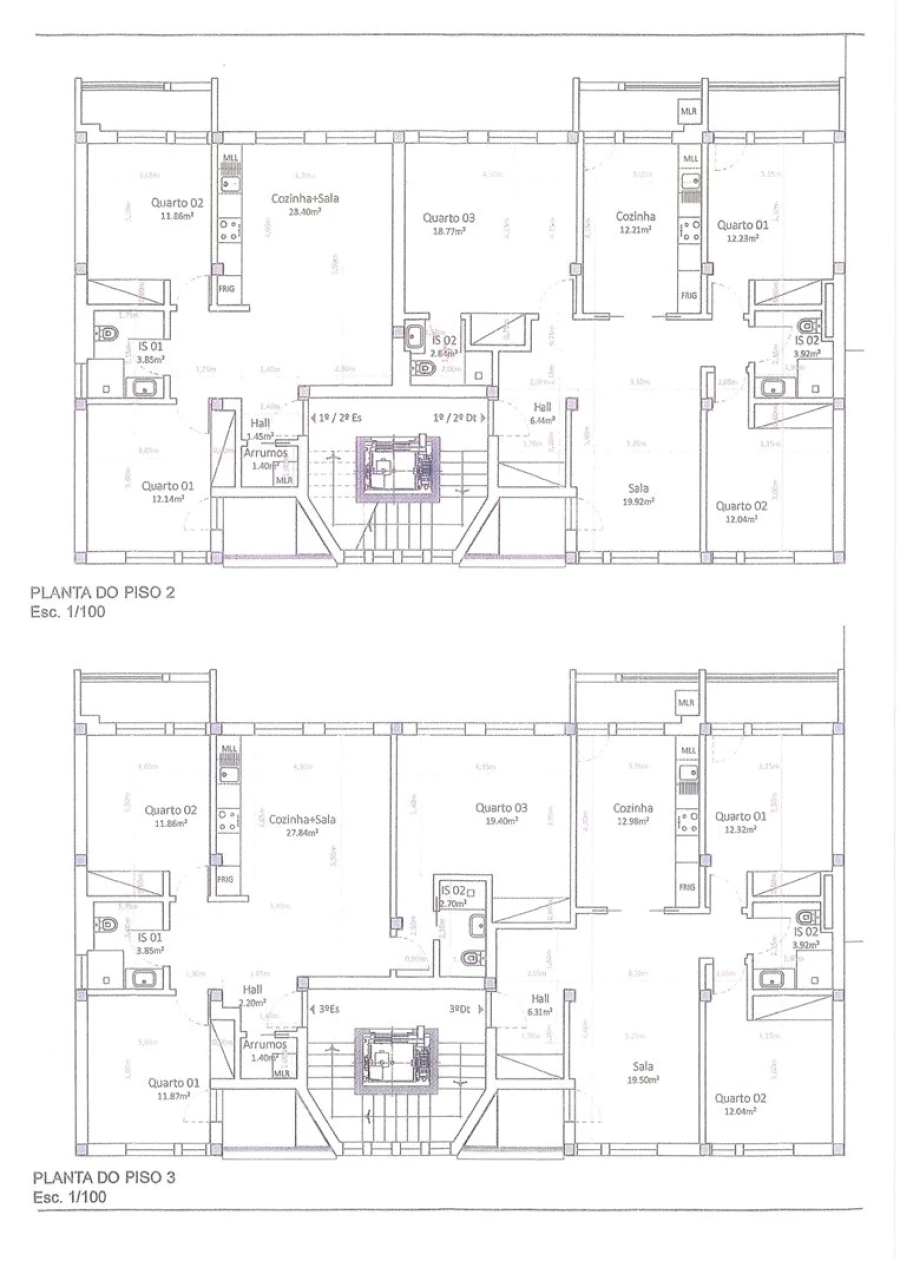 Apartamento T3 para Venda em Marvila, Ribeira Santarém, São Salvador, São Nicolau Foto 49