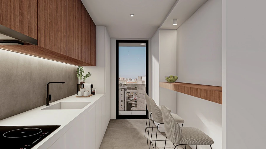 Apartamento T3 para Venda em Mafamude e Vilar do Paraíso Foto 46