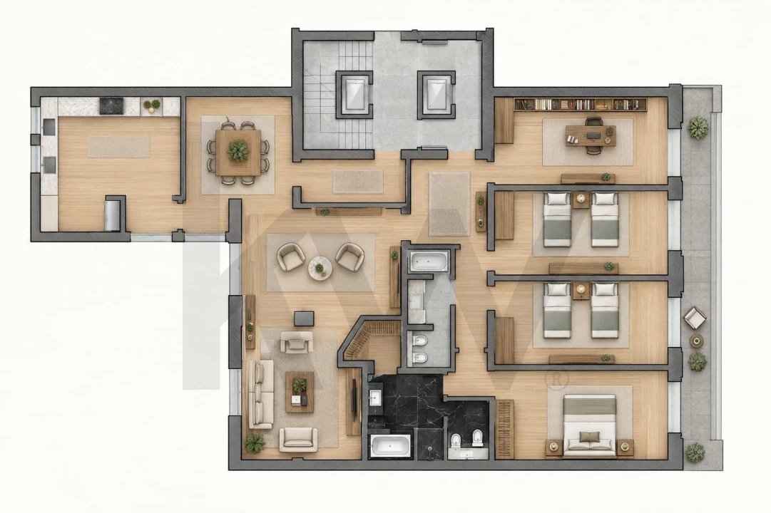 Apartamento T4 para Venda em Arroios Foto 33