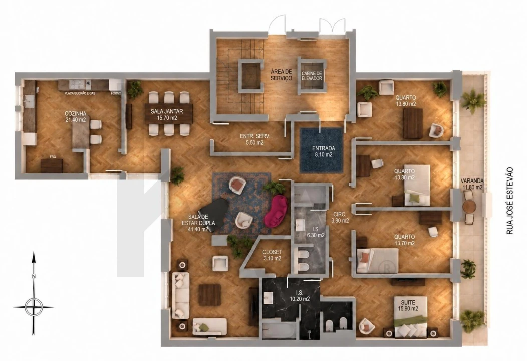 Apartamento T4 para Venda em Arroios Foto 31