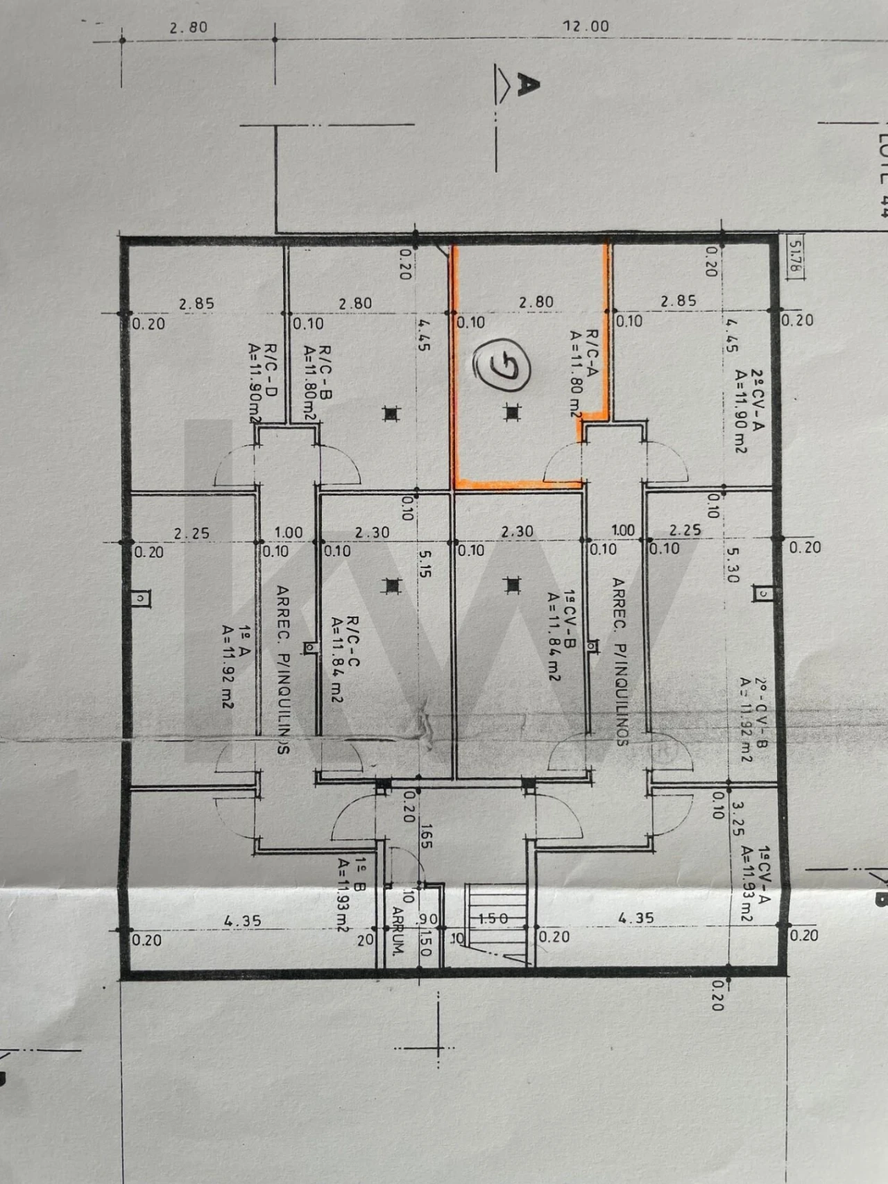 Apartamento T2 para Venda em Odivelas Planta 2