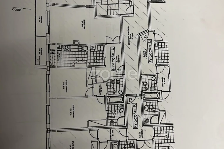 Apartamento T2 para Venda em Custóias, Leça do Balio e Guifões Planta 1