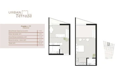 Apartamento T2 para Venda em São Mamede de Infesta e Senhora da Hora