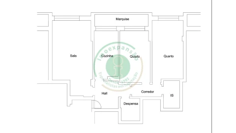 Apartamento T2 para Venda em Buarcos