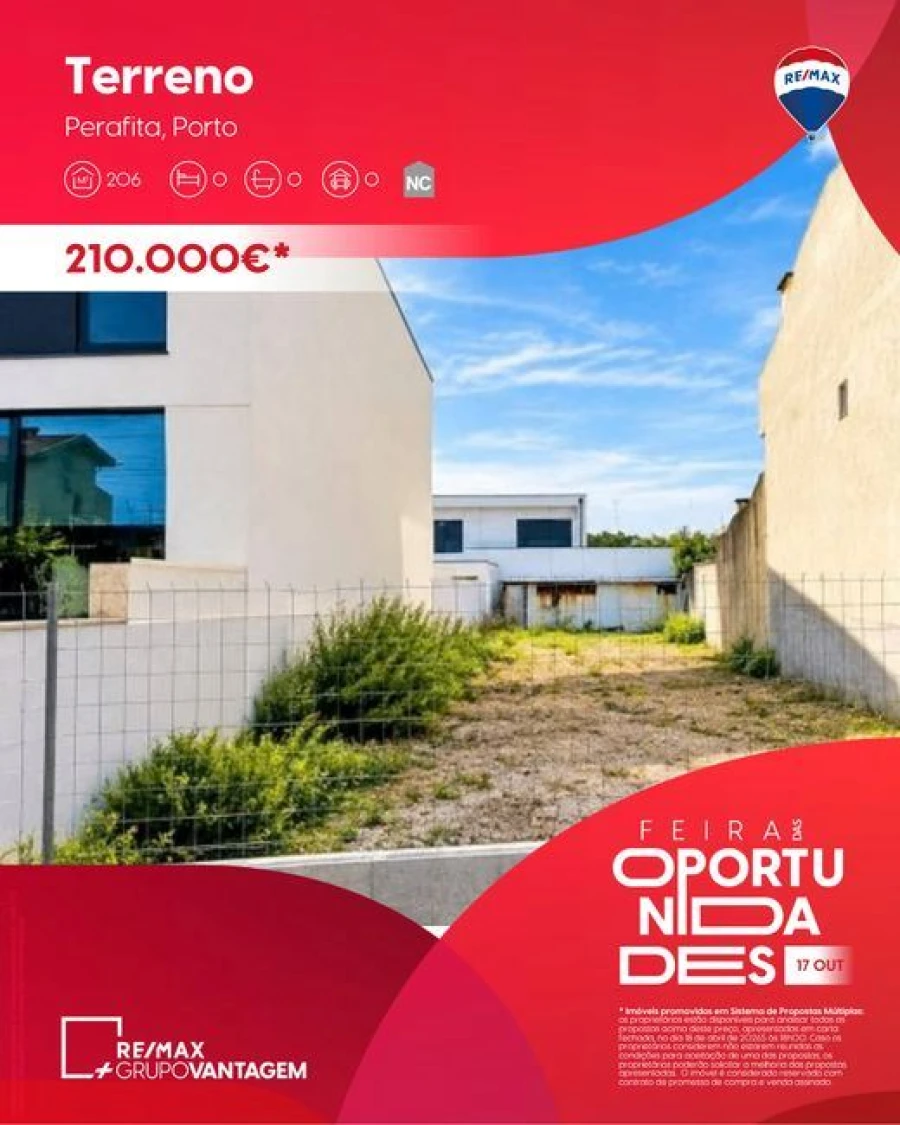 Terreno para Venda em Perafita, Lavra e Santa Cruz do Bispo Foto 4