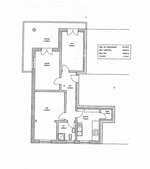 Apartamento T2 para Venda em Falagueira-Venda Nova