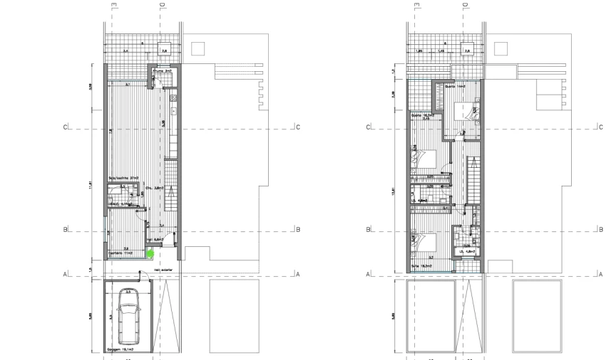 Moradia T4 para Venda em Aradas Planta 1