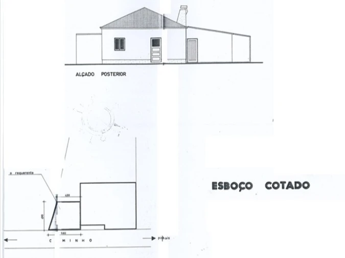 Moradia T2 para Venda em Esgueira Planta 1