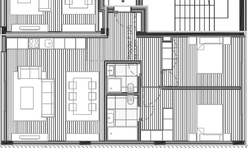 Apartamento T2 para Venda em Matosinhos e Leça da Palmeira Planta 1