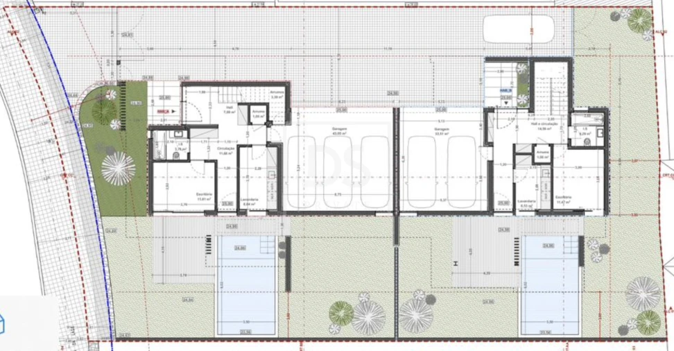 Moradia T4 para Venda em Gemeses Planta 1