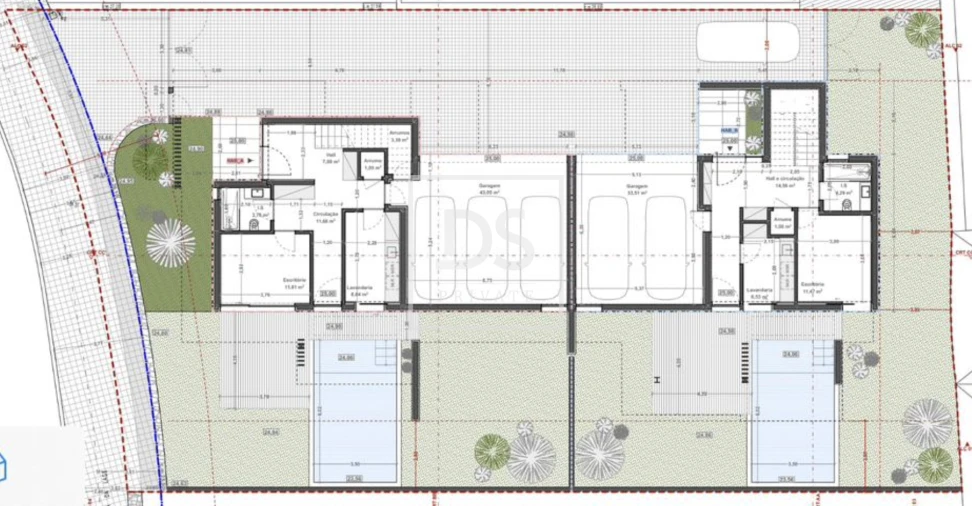 Moradia T4 para Venda em Gemeses Planta 1