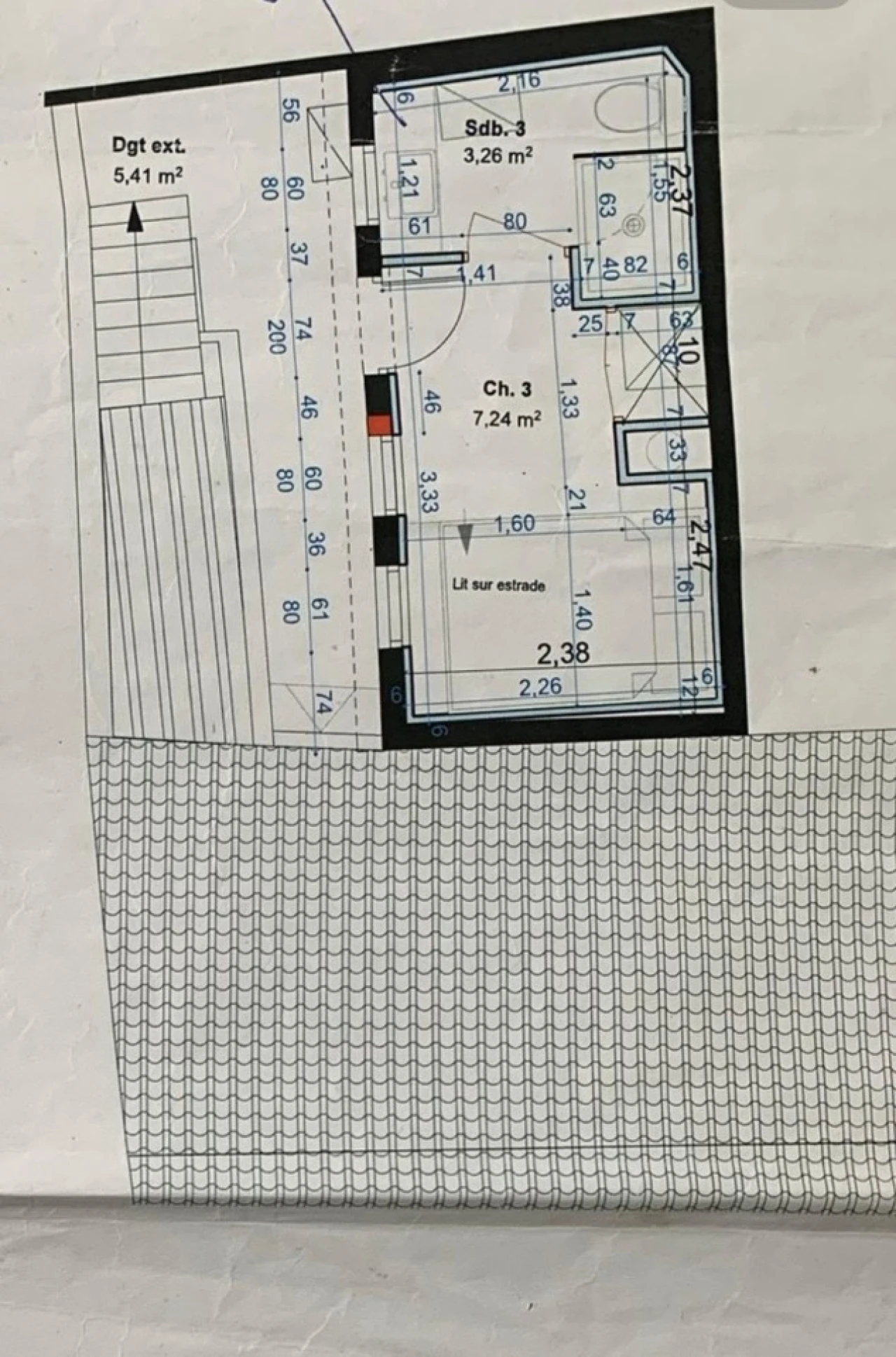 Moradia T2 para Venda em Odiaxere Planta 3
