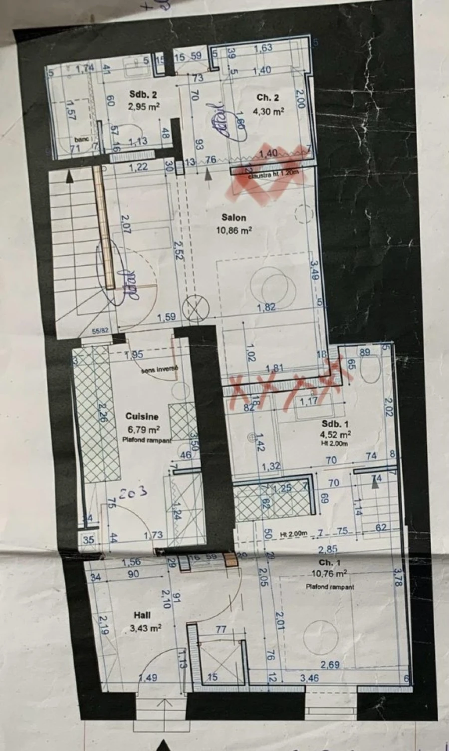 Moradia T2 para Venda em Odiaxere Planta 2