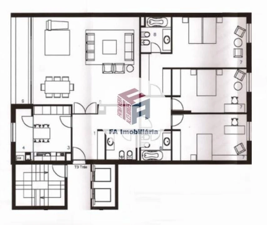 Apartamento T4 para Venda em Matosinhos e Leça da Palmeira Foto 35