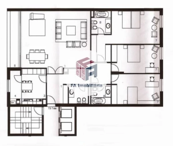 Apartamento T4 para Venda em Matosinhos e Leça da Palmeira Foto 35