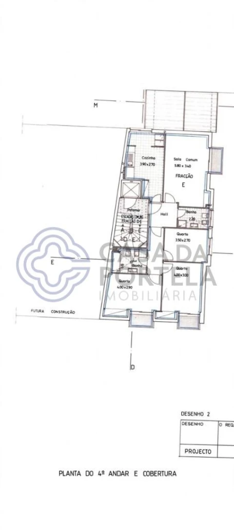 Apartamento T3 para Venda em Anta e Guetim
