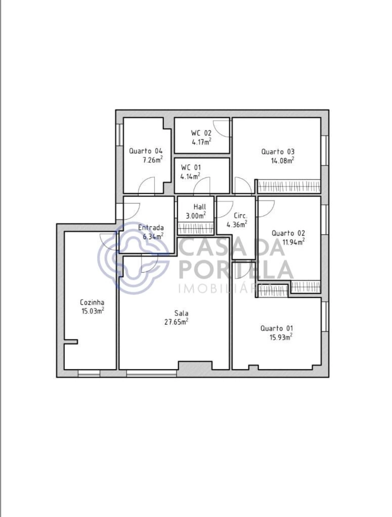 Apartamento T3 para Venda em Perafita, Lavra e Santa Cruz do Bispo Foto 39