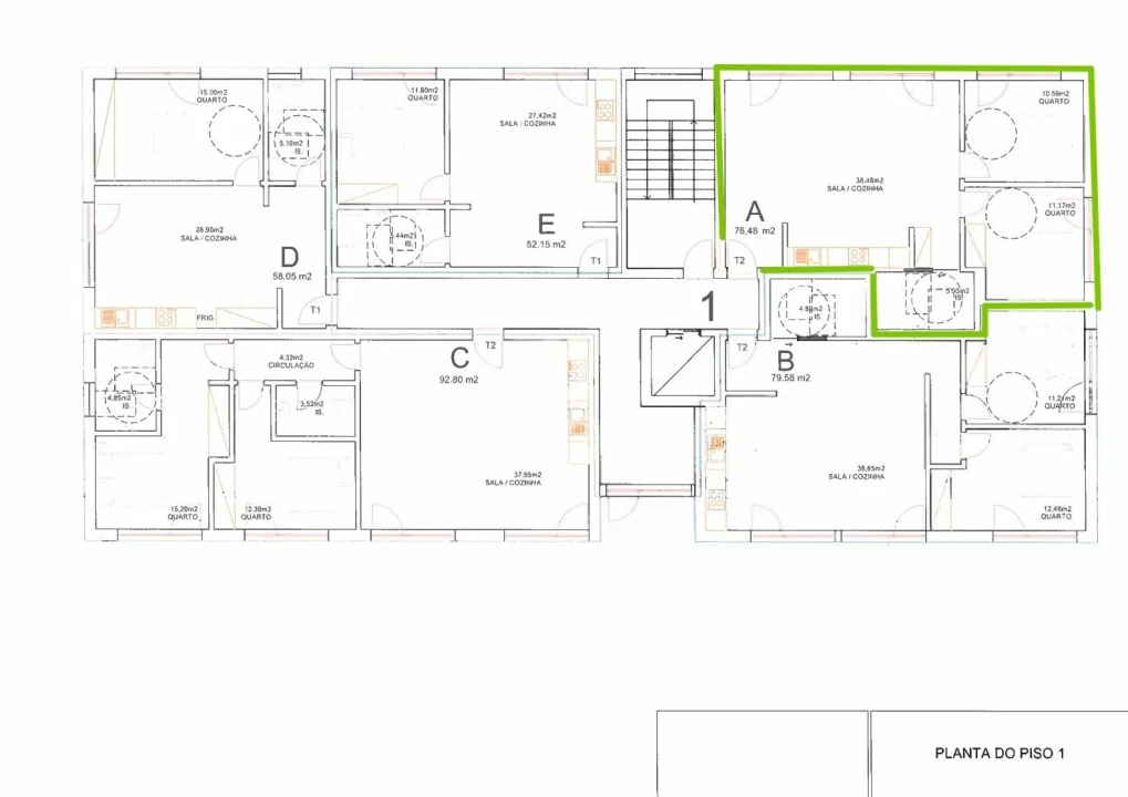 Apartamento T2 para Venda em Tondela e Nandufe Foto 2
