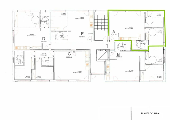 Apartamento T2 para Venda em Tondela e Nandufe Foto 2