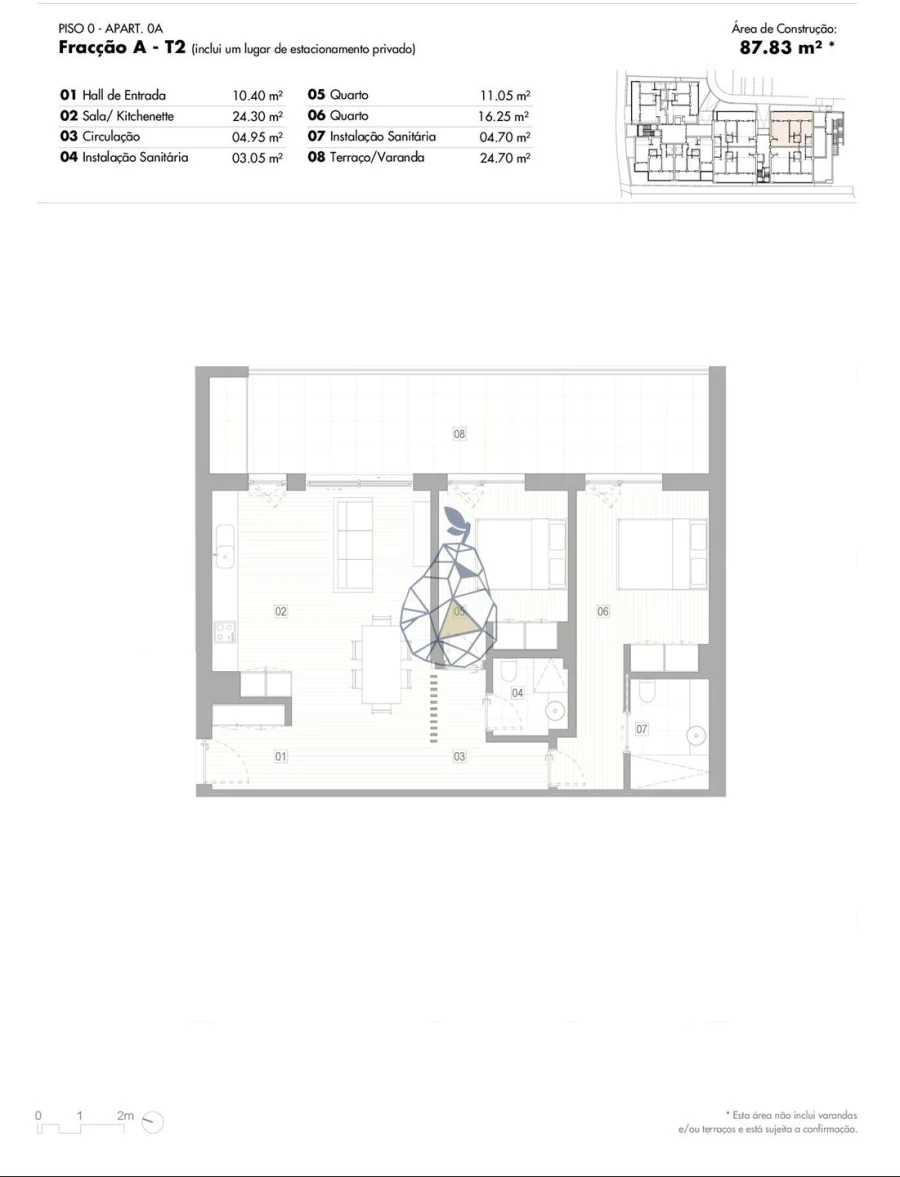 Apartamento T2 para Venda em Lagos (São Sebastião e Santa Maria) Foto 4
