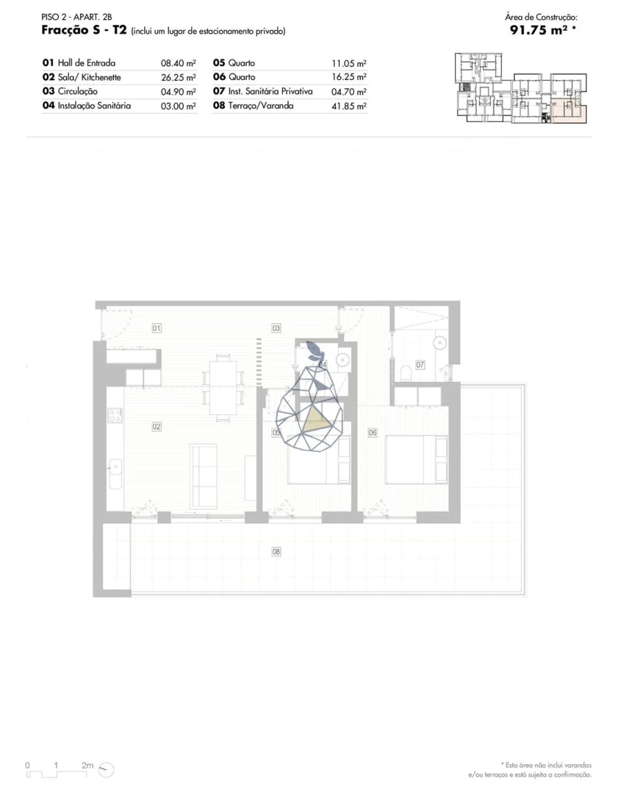 Apartamento T2 para Venda em Lagos (São Sebastião e Santa Maria) Foto 5