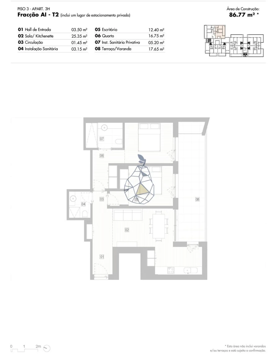 Apartamento T2 para Venda em Lagos (São Sebastião e Santa Maria) Foto 4