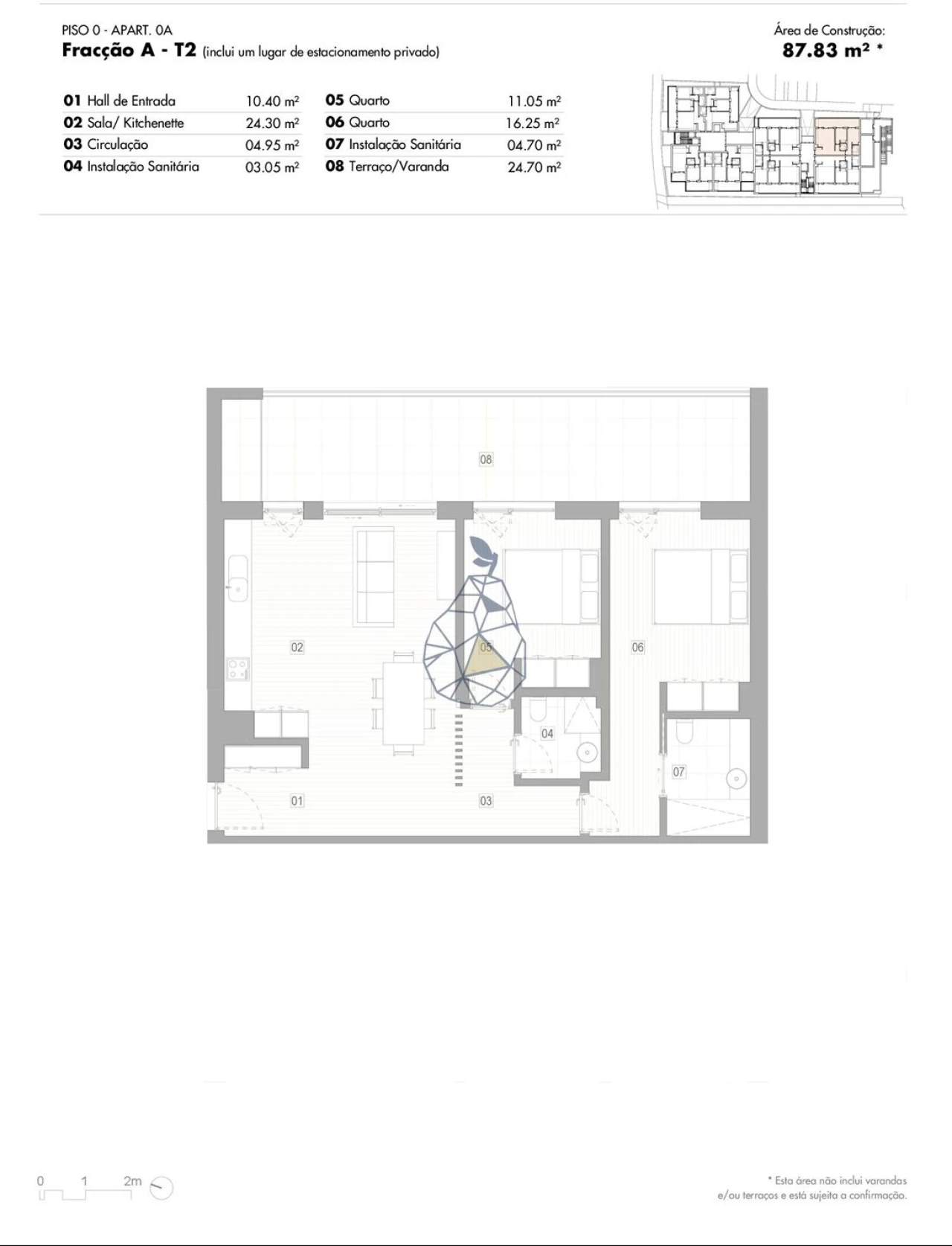 Apartamento T2 para Venda em Lagos (São Sebastião e Santa Maria) Foto 7