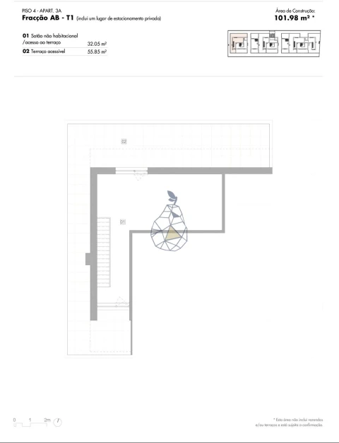 Apartamento T2 para Venda em Lagos (São Sebastião e Santa Maria)
