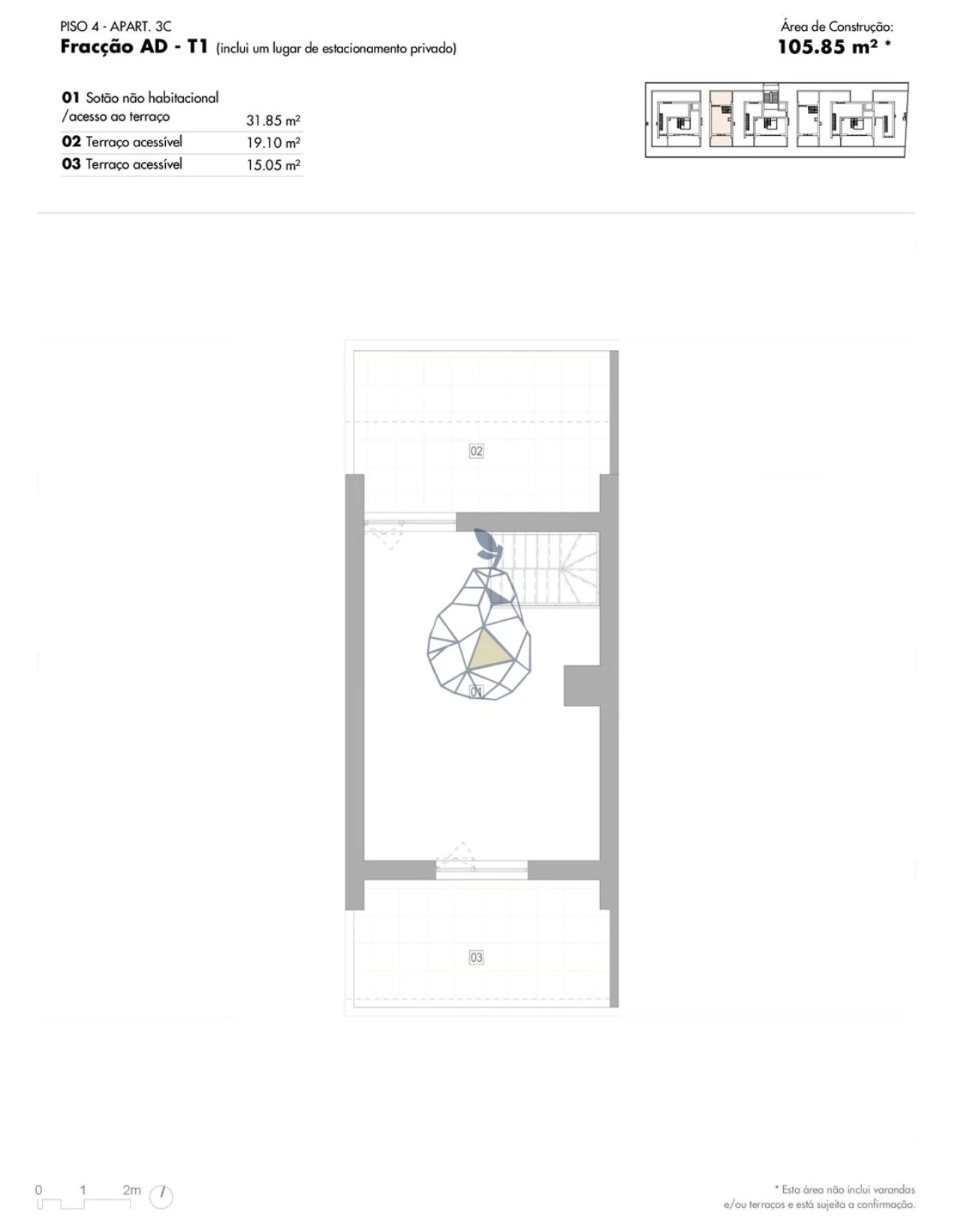 Apartamento T2 para Venda em Lagos (São Sebastião e Santa Maria) Foto 5