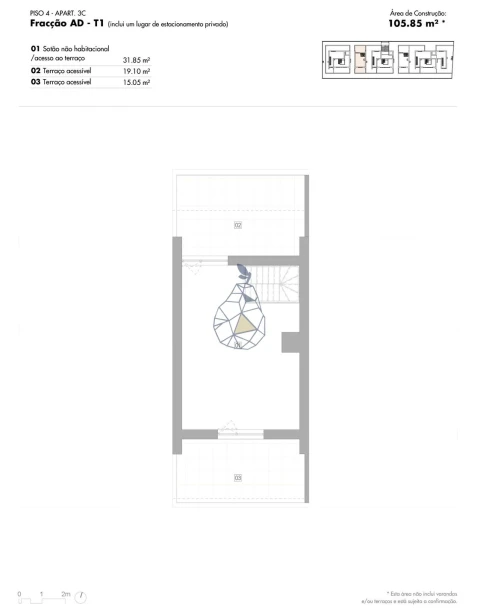 Apartamento T2 para Venda em Lagos (São Sebastião e Santa Maria)