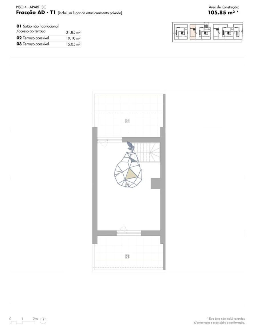 Apartamento T2 para Venda em Lagos (São Sebastião e Santa Maria) Foto 5