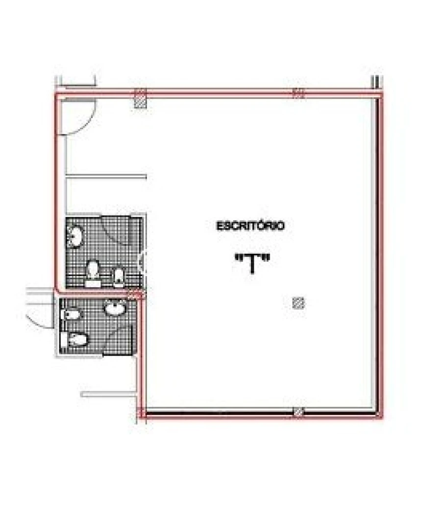 Escritório para Arrendamento em Barcelos, V.Boa, V.Frescainha Planta 1