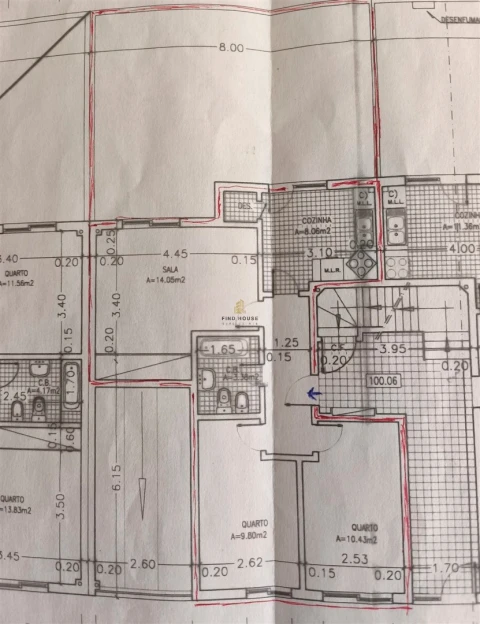 Apartamento T2 para Venda em Mina de Água