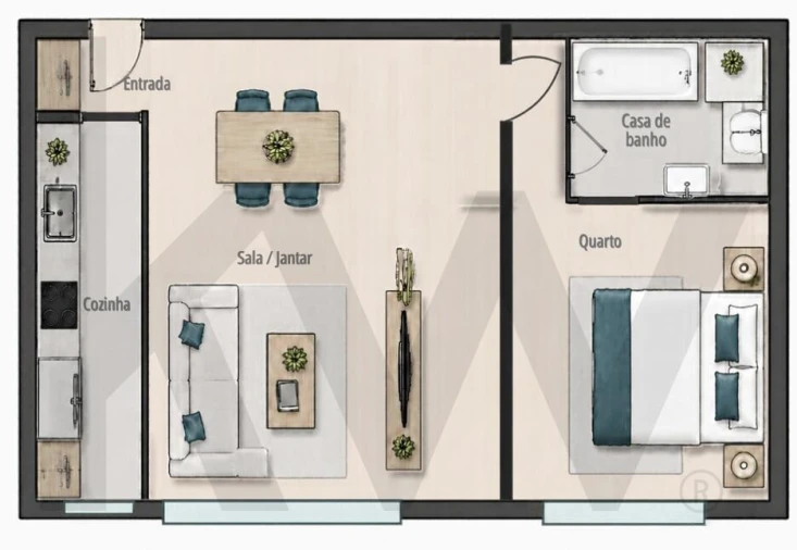 Apartamento T1 para Venda em Vila Franca de Xira Foto 18