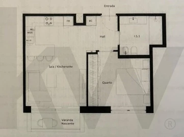 Apartamento T1 para Arrendamento em Matosinhos e Leça da Palmeira
