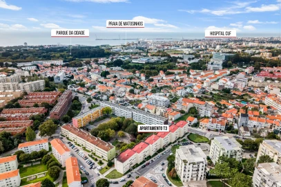 Apartamento T3 para Venda em Aldoar, Foz do Douro e Nevogilde