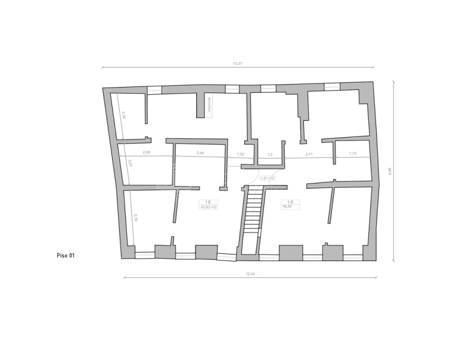 Apartamento T1 para Venda em São Vicente Foto 18