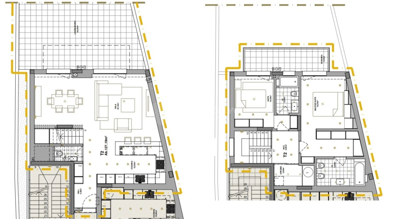 Apartamento T2 para Venda em Laranjeiro e Feijó Foto 35
