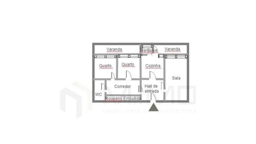 Apartamento T2 para Arrendamento em Buarcos Foto 14