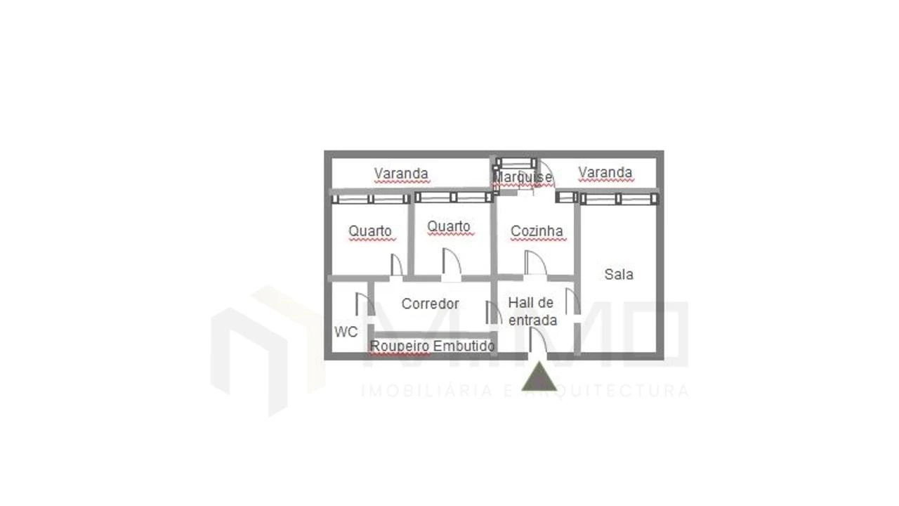 Apartamento T2 para Arrendamento em Buarcos Foto 14