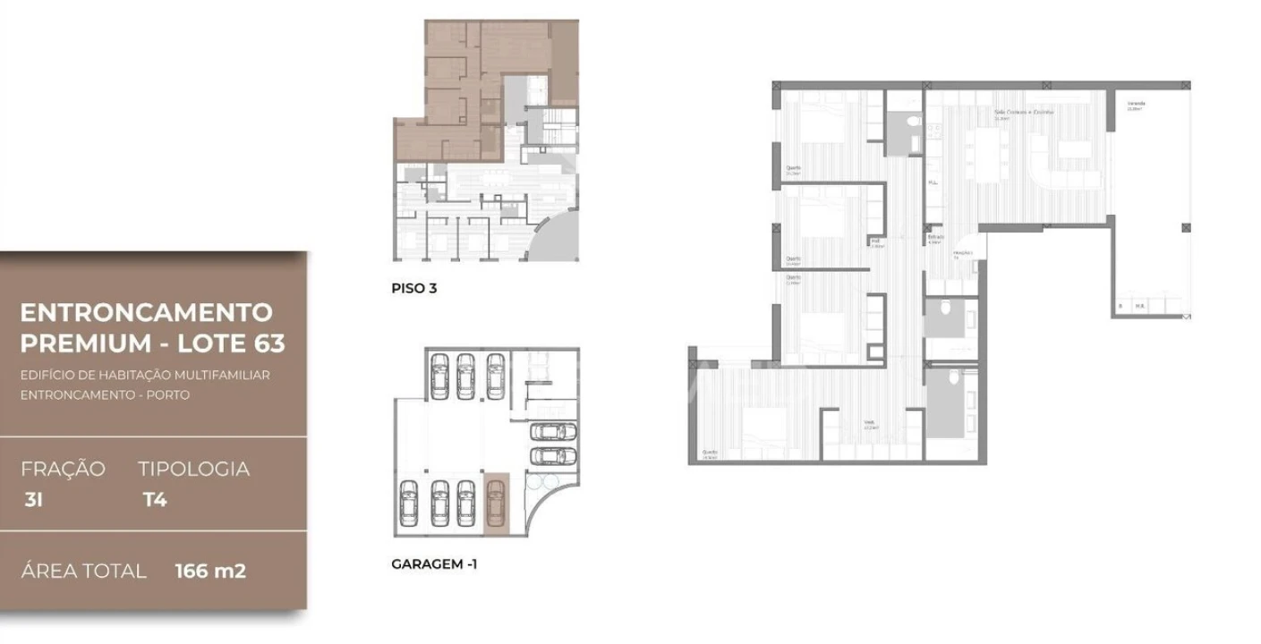 Apartamento T4 para Venda em São João Baptista Foto 9