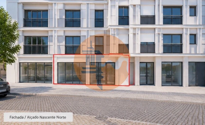 Loja para Arrendamento em Quelfes Foto 2