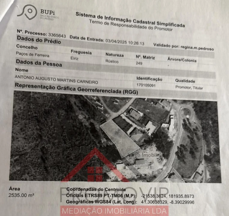 Terreno para Venda em Eiriz Foto 9