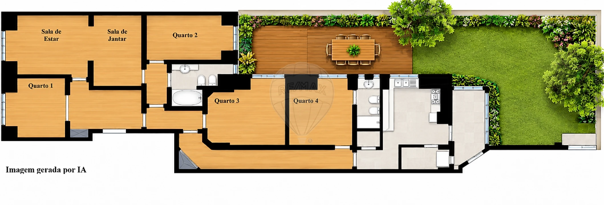 Apartamento T4 para Venda em Areeiro Foto 21
